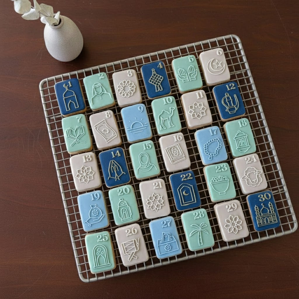 Koek stempel | Fondant embosser | ramadan aftel kalender