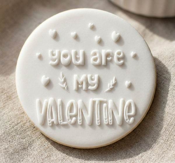 Koek stempel | Fondant embosser | You are my valentine