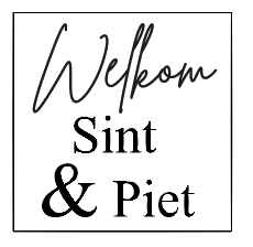 Koek fondant Welkom sint & piet 3