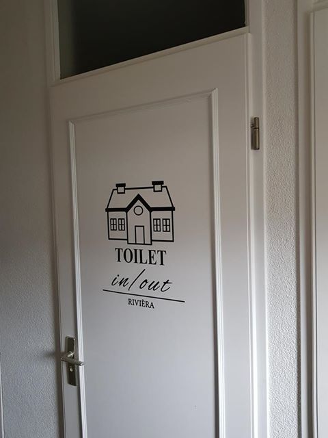 Theseus tegenkomen Gemeenten Toilet 1 met huis - www.kija-handmade.nl