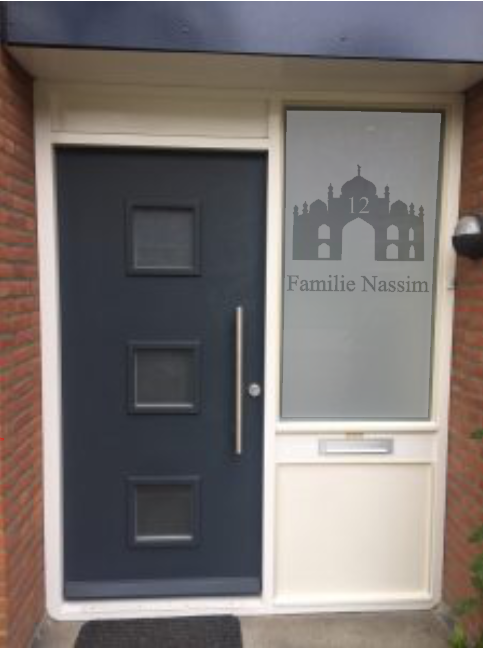 Herstellen Sprong betekenis Raamfolie Moskee naam en huisnummer - www.kija-handmade.nl