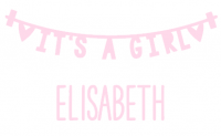 Geboorte sticker Elisabeth