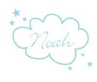 Geboorte sticker Noah