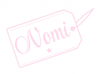 Geboorte sticker Nomi