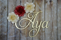 Paper flower set Aya + naam