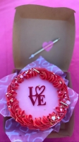 Cupcaketopper Love hart