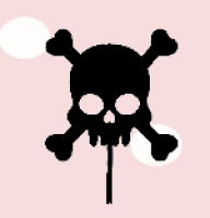Cupcaketopper Skull