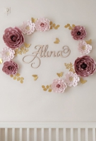 Paper flower set Alina + Naam