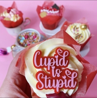 Cupcaketopper Cupid is Stupid