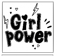 Koek fondant Girl power